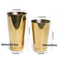 Two Piece Boston Shaker