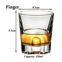 Geometric Whiskey Rocks Glass