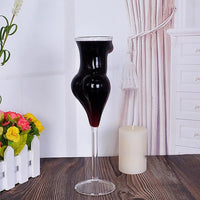 Sculptural Lady Cocktail Glass
