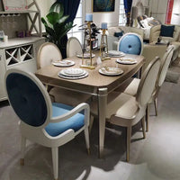 European Marble Dining Set