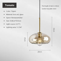 Nordic Glass Pendant Light