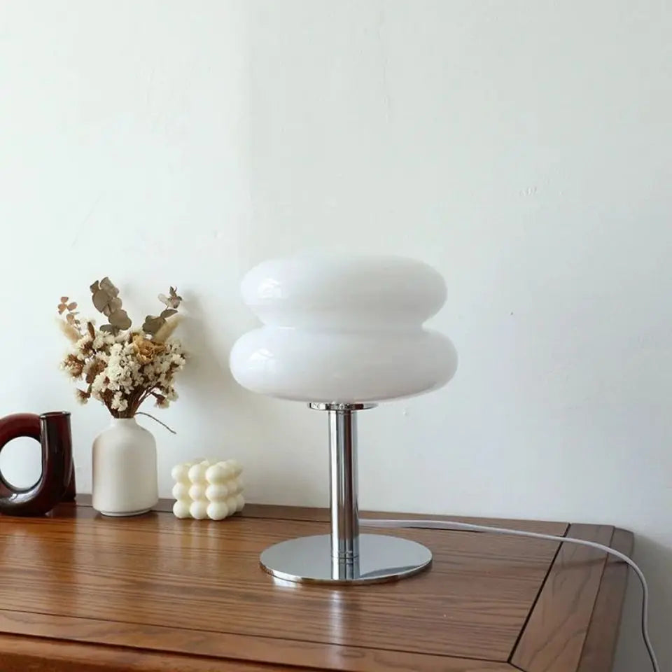 Stained Glass Egg Lamp