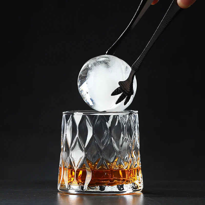 Geometric Whiskey Rocks Glass