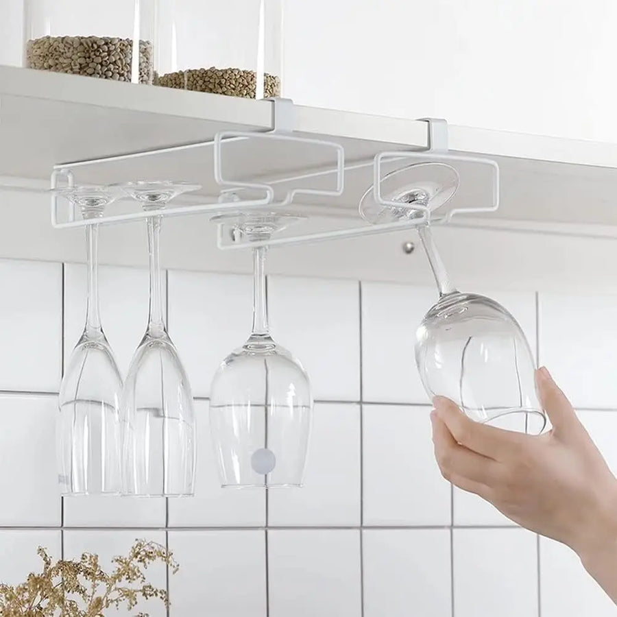 Under Cabinet Glass Holder