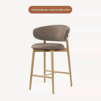 Nordic Cushioned Bar Chair