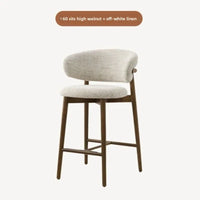 Nordic Cushioned Bar Chair