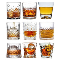 Geometric Whiskey Rocks Glass