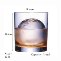 Geometric Whiskey Rocks Glass