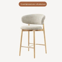 Nordic Cushioned Bar Chair
