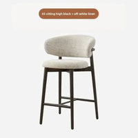 Nordic Cushioned Bar Chair