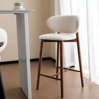Nordic Cushioned Bar Chair