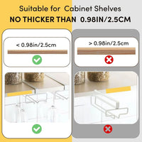 Under Cabinet Glass Holder
