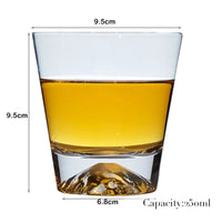 Geometric Whiskey Rocks Glass