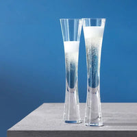 Hourglass Champagne Flute Set