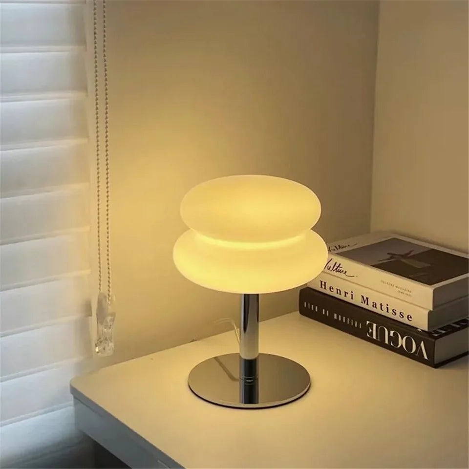 Stained Glass Egg Lamp