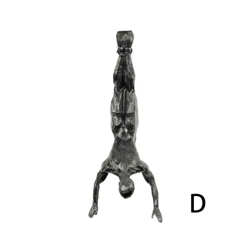 Rock Climber Wall Sculpture