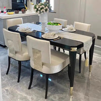European Marble Dining Set