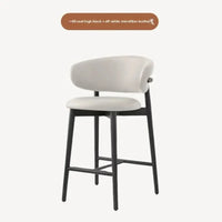 Nordic Cushioned Bar Chair