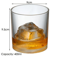 Geometric Whiskey Rocks Glass
